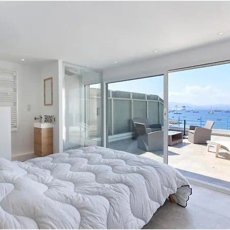 Ref 1229 - Croisette - Sea View For Rent Lägenhet *