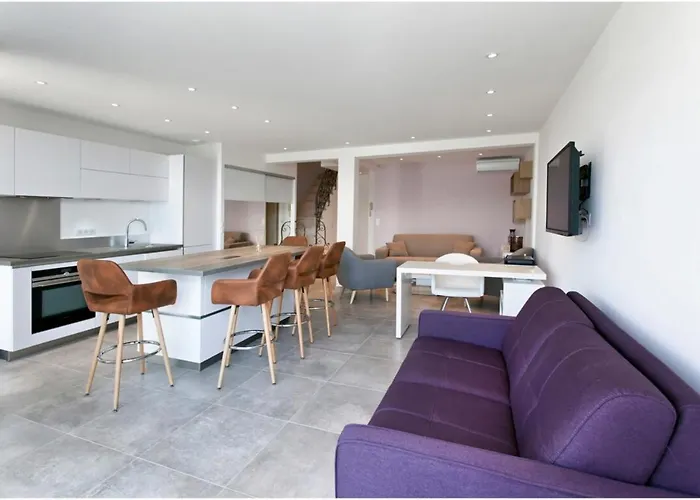 Ref 1229 - Croisette - Sea View For Rent Lägenhet